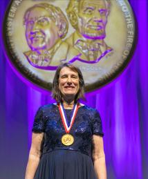 Sylvia Blankenship at National Inventors Hall of Fame Induction Ceremony