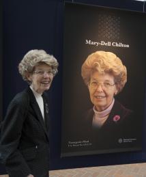 Mary-Dell Chilton at the National Inventors Hall of Fame Illumination Ceremony