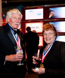 Helen Free at National Inventors Hall of Fame Induction Ceremony