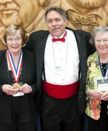 Helen Free at National Inventors Hall of Fame Induction Ceremony