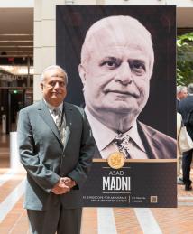 Asad Madni at the National Inventors Hall of Fame Illumination Ceremony