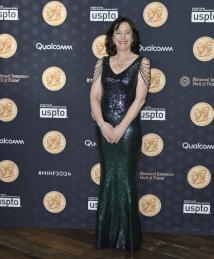 Andrea Goldsmith at National Inventors Hall of Fame Induction Ceremony