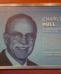 Chuck Hull display at the National Inventors Hall of Fame Museum