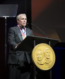 Eric Betzig at the National Inventors Hall of Fame Induction Ceremony