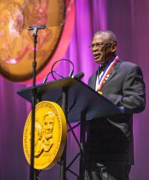 Lonnie Johnson at National Inventors Hall of Fame Induction Ceremony