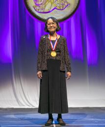 Margaret Wu at the National Inventors Hall of Fame Induction Ceremony