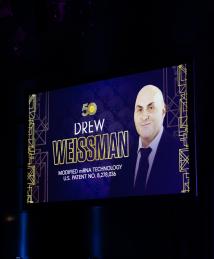 Drew Weissman at National Inventors Hall of Fame Induction Ceremony