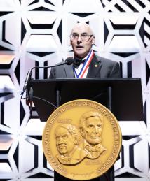 Drew Weissman at National Inventors Hall of Fame Induction Ceremony