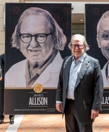 James Allison at the National Inventors Hall of Fame Illumination Ceremony