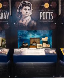 Mary Florence Potts display at the National Inventors Hall of Fame Museum