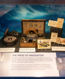 Mary Florence Potts display at the National Inventors Hall of Fame Museum