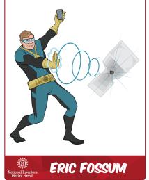 Eric Fossum as a superhero