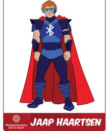 Jaap C. Haartsen as a superhero