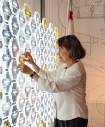 Margaret Wu at the National Inventors Hall of Fame Illumination Ceremony