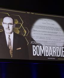 Joseph-Armand Bombardier tribute at National Inventors Hall of Fame Induction Ceremony