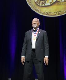 Lanny Smoot at National Inventors Hall of Fame Induction Ceremony