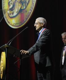 Shankar Balasubramanian at the National Inventors Hall of Fame Induction Ceremony