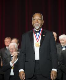 Lanny Smoot at National Inventors Hall of Fame Induction Ceremony