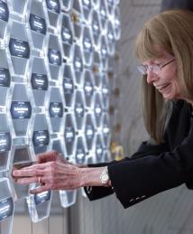 Lynn Conway at the National Inventors Hall of Fame Illumination Ceremony