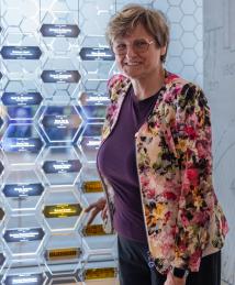 Katalin Karikó at the National Inventors Hall of Fame Illumination Ceremony