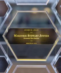 Marjorie Stewart Joyner display at the National Inventors Hall of Fame Illumination Ceremony