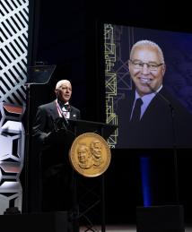 Robert Bryant at the National Inventors Hall of Fame Induction Ceremony