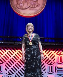 Lynn Conway at the National Inventors Hall of Fame Induction Ceremony