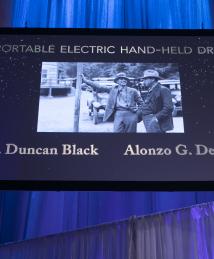 Alonzo G. Decker and S. Duncan Black tribute at National Inventors Hall of Fame Induction Ceremony