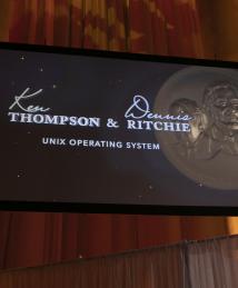 Dennis Ritchie and Ken Thompson tribute at National Inventors Hall of Fame Induction Ceremony