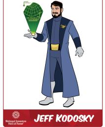 Jeff Kodosky as a superhero