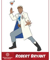 Robert Bryant as a superhero