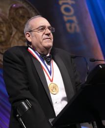 William J. Warner at the National Inventors Hall of Fame Induction Ceremony