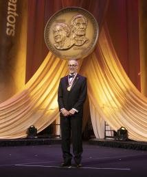 David Walt at the National Inventors Hall of Fame Induction Ceremony