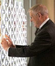 Marvin Caruthers at the National Inventors Hall of Fame Illumination Ceremony