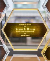 Kerrie Holley display at the National Inventors Hall of Fame Illumination Ceremony