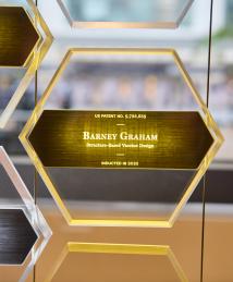 Barney Graham display at the National Inventors Hall of Fame Illumination Ceremony
