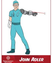 John Adler as a superhero