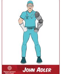 John Adler as a superhero