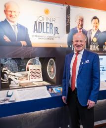 John Adler at the National Inventors Hall of Fame Museum