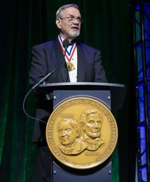 Barney Graham at the National Inventors Hall of Fame Induction Ceremony