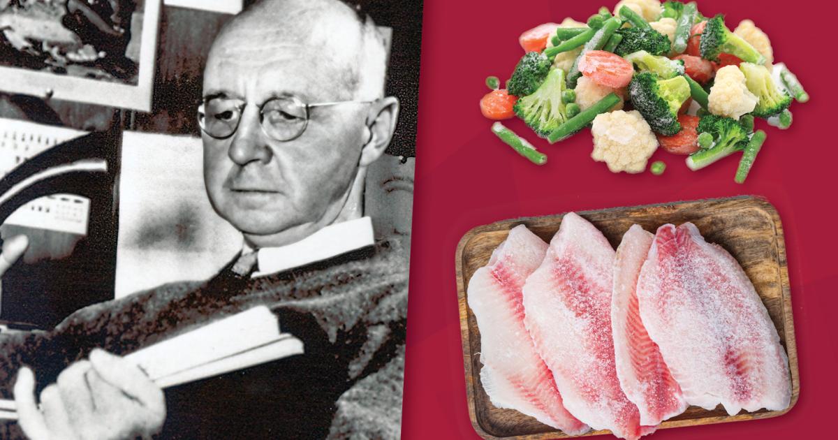 Clarence Birdseye And His Fantastic Frozen Food Machine : The Salt : NPR